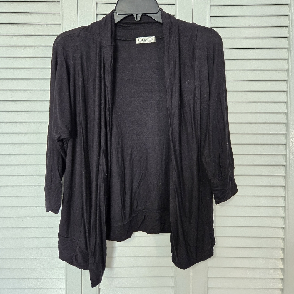 🟢 Ginger G Black Women's Cardigan